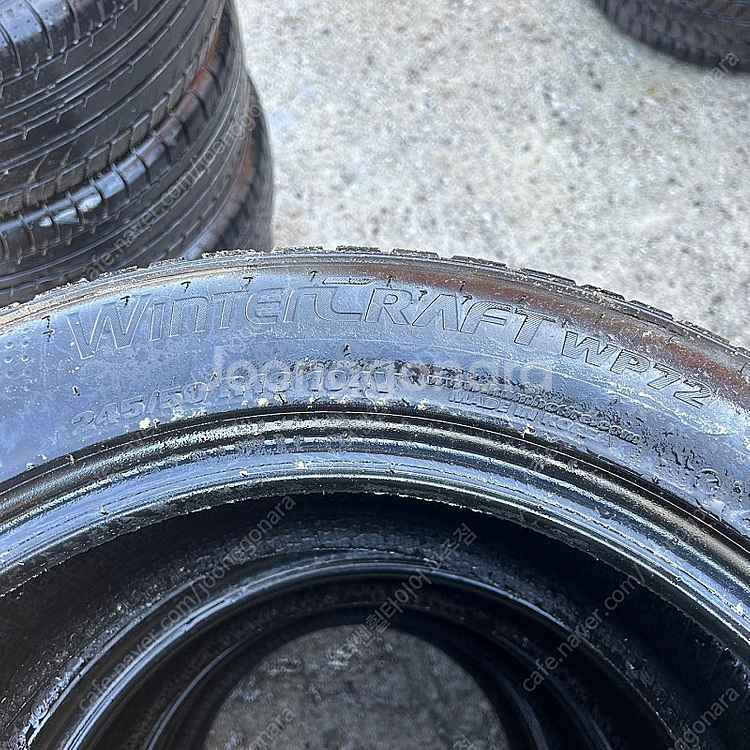 인피니티 Q70 중고 스노우타이어 한대분 245 50 ...--4