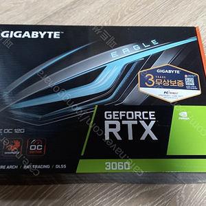 그래픽카드 GIGABYTE 지포스 RTX 3060 EAGLE V2 D6 12GB 피씨디렉트