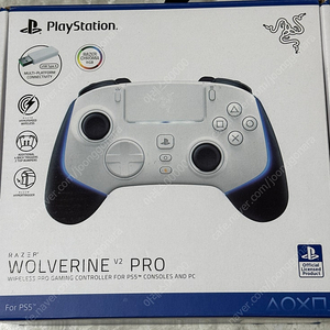 PS5 레이저 울버린 V2 PRO 화이트 패드 싸게 팝니다(가격 더 인하)