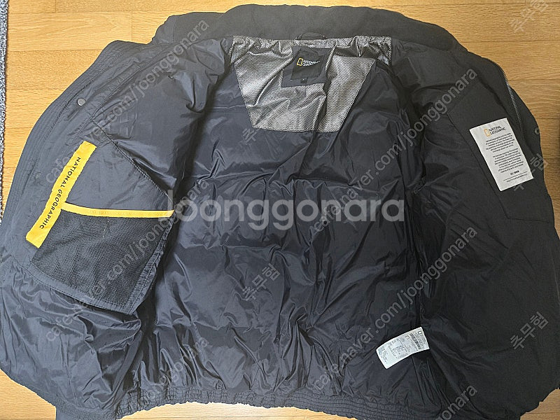 내셔널 지오그래픽 구스 숏패딩 100--1