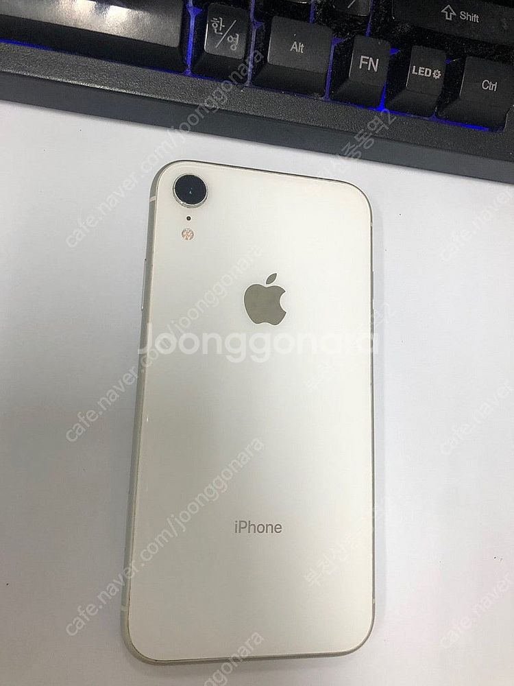 183448 아이폰XR 화이트 64GB 무잔상 배터리성...--0