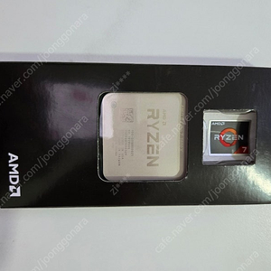 AMD CPU Ryzen7 3800X 정품 10만 팝니다.