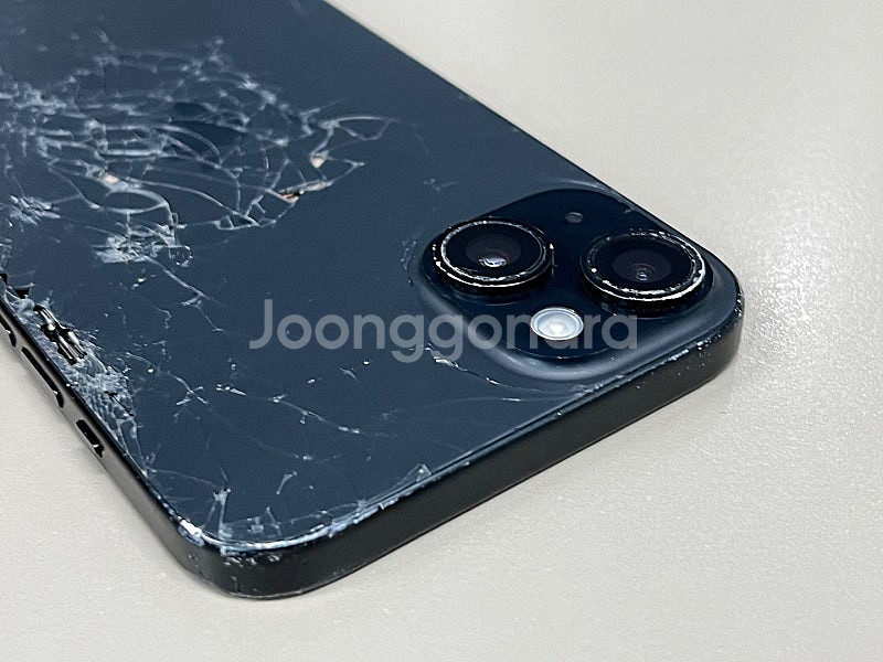 (자급제) 아이폰15플러스 256G 블랙 정상작동 단말...--7