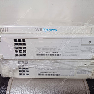 Wii 본체 2대 CD1장 어덥터 일괄