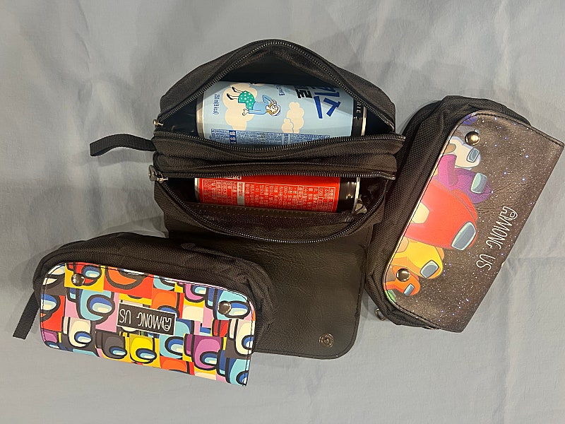 어몽어스 Among us 파우치 손가방 필통 이미지