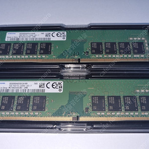 삼성 DDR4 램 PC4-3200 16기가 단면 2개 판매(24년03월제조)