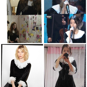 클레멘스 포에시 Clemence Poesy 벨벳 원피스. 아이유. 한예슬