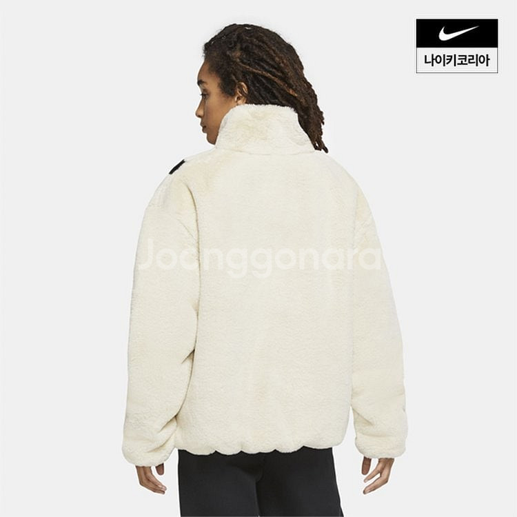 [NIKE] 나이키 빅 스우시 셰르파 퍼 자켓 S--1