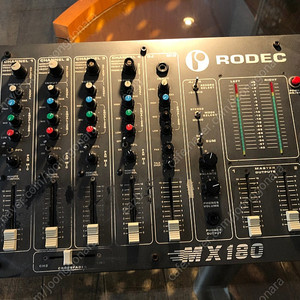 로덱 Rodec mx180 mixer 디제이 믹서 판매