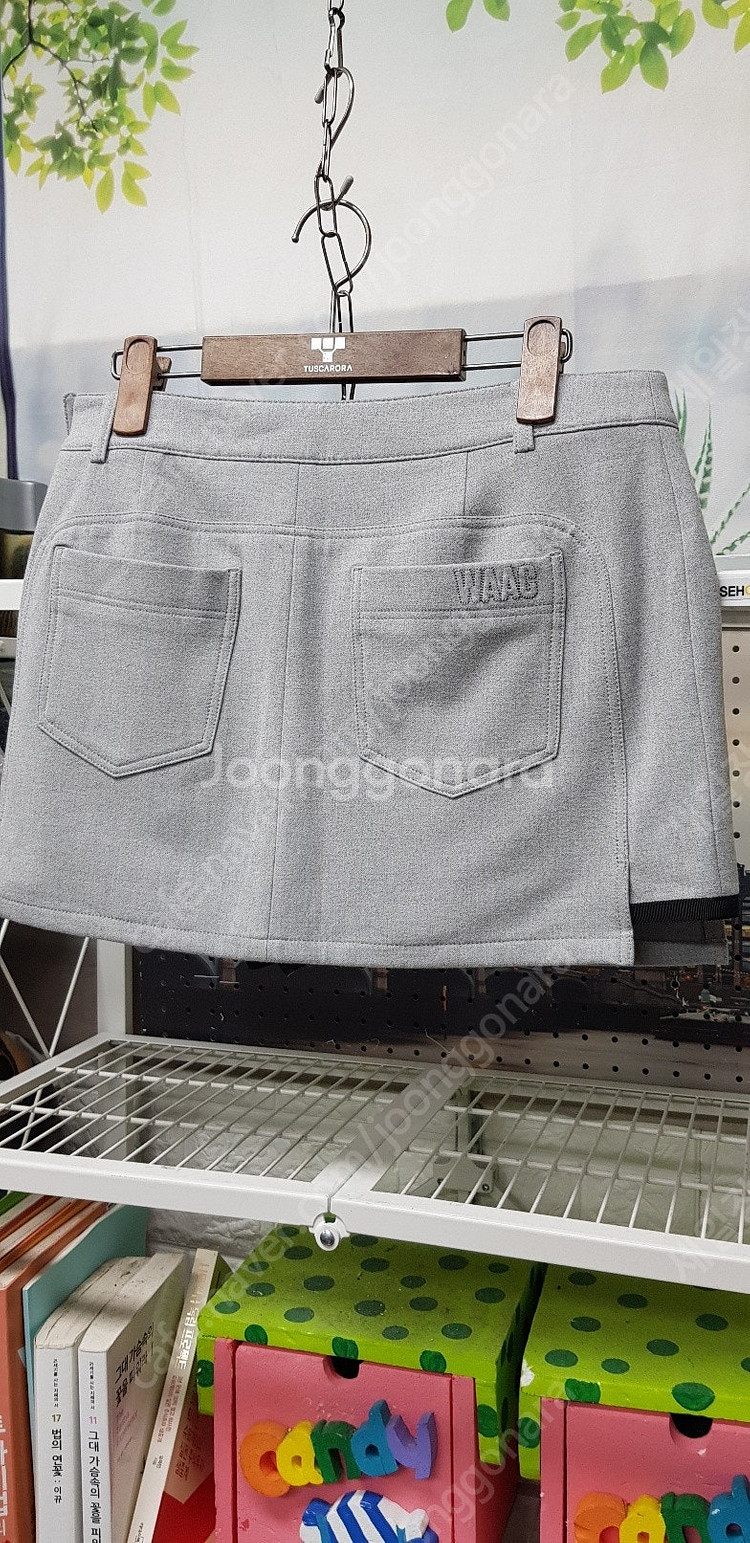 왁 여성골프웨어 겨울 골프스커트 골프치마바지 (4사이즈...--3