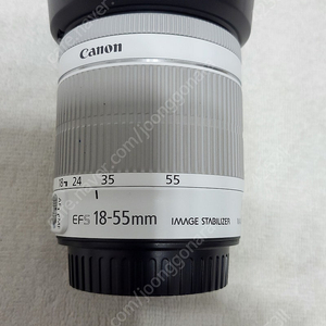 ********** 캐논 EF18-55mm 렌즈 화이트. ***********