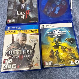 ps5 ps4 중고 cd 여러장 싸게 내놓습니당!