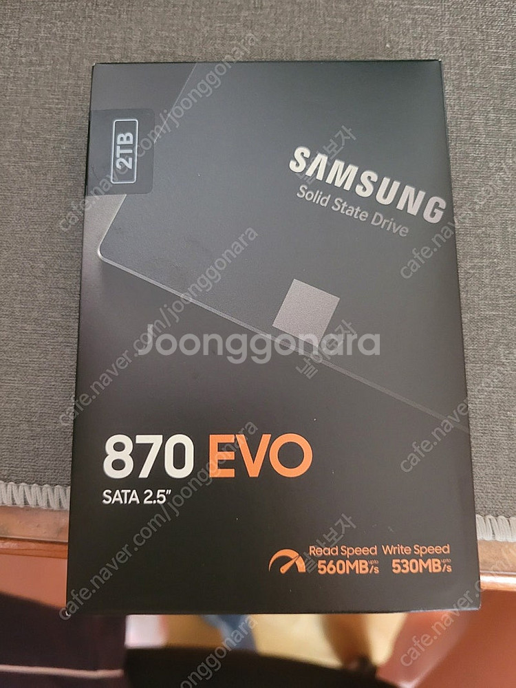 삼성 SSD EVO 870 2TB 새상품 판매합니다.--0