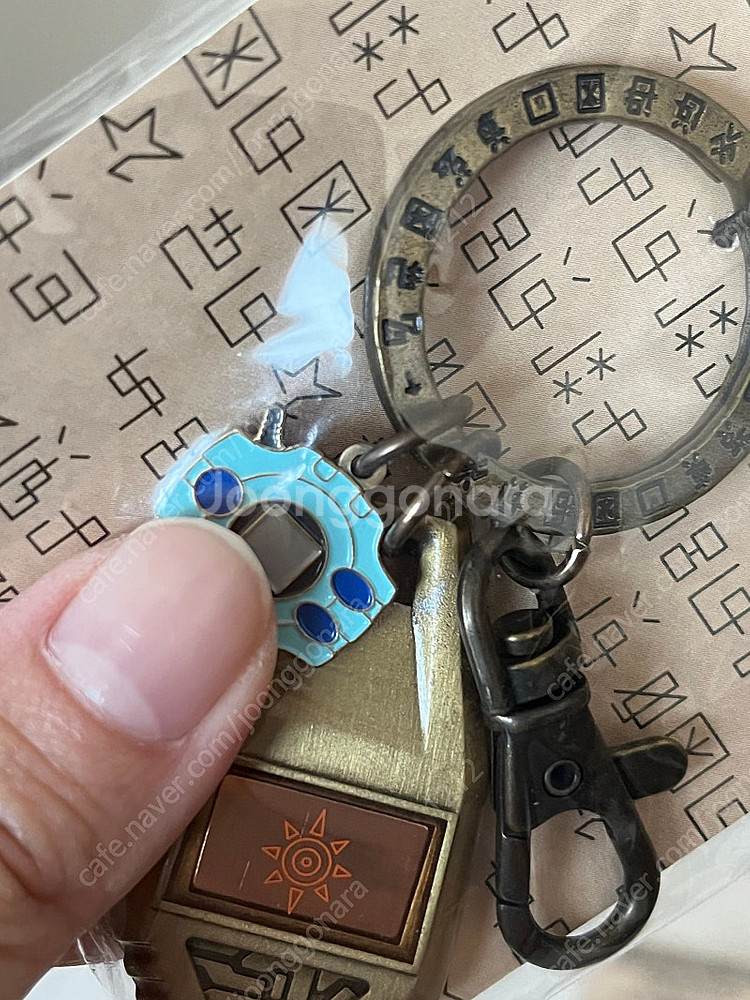 파르코 한정 디지몬 메탈 키홀더 6종 일괄--1