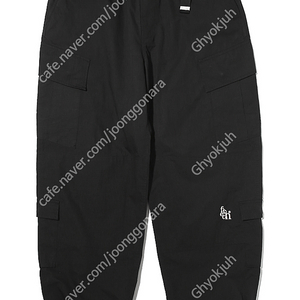 페치선데이 24 S/S _RIPSTOP CARGO PANTS BLACK_M사이즈 한번 착용한 제품 판매합니다.