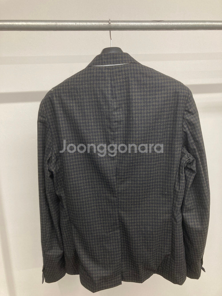 103 피에르발망 깅엄체크 울 자켓 새제품, 띠어리 캐...--7