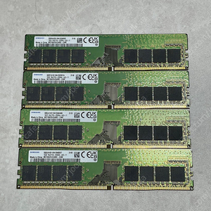 램 삼성 ddr4 3200 16g x 4장 32g 64g