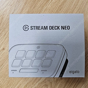 [부산/택배] 엘가토 스트림덱 네오 미개봉 새제품 Elgato Stream Deck NEO