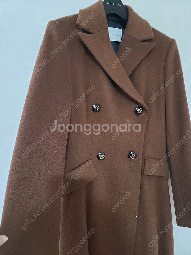 미샤 전지현코트 캐시100 55사이즈(한섬패밀리세일, 비품, 타임 ,랑방, 마인, 더캐시미어, 한섬, 미샤 1년차--1