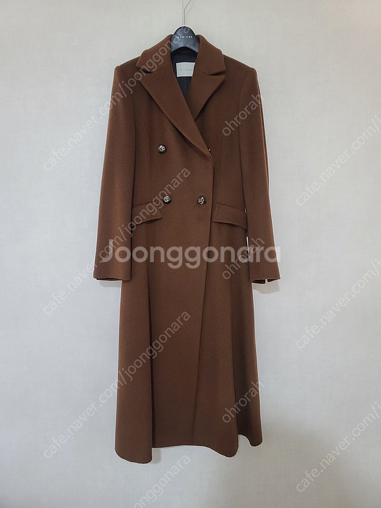 미샤 전지현코트 캐시100 55사이즈(한섬패밀리세일, 비품, 타임 ,랑방, 마인, 더캐시미어, 한섬, 미샤 1년차--2