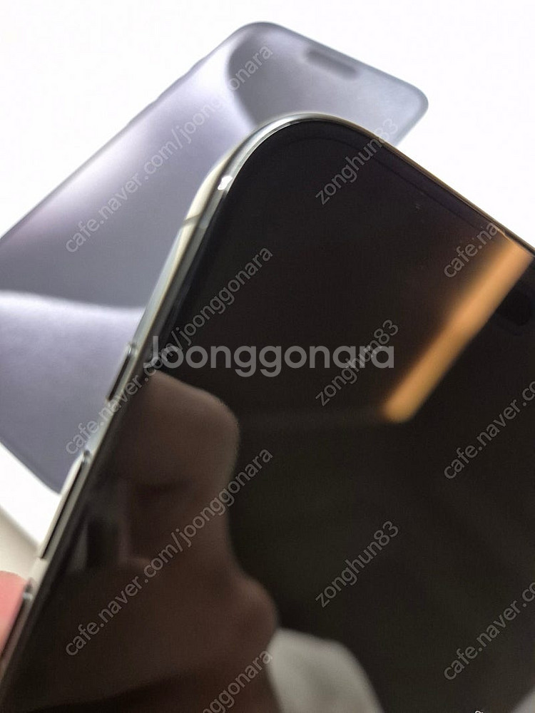 아이폰15 프로맥스 512 블랙티타늄+애플케어플러스--5