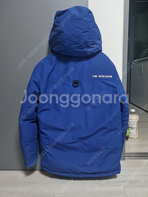 아이더 블루 덕다운 패딩 자켓 점퍼 남성 M 95--4