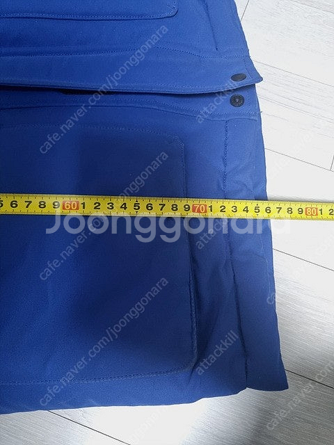 아이더 블루 덕다운 패딩 자켓 점퍼 남성 M 95--9