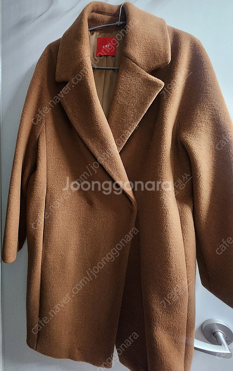 리스트 코트 카멜색 판매합니다.(55)(택포)--0