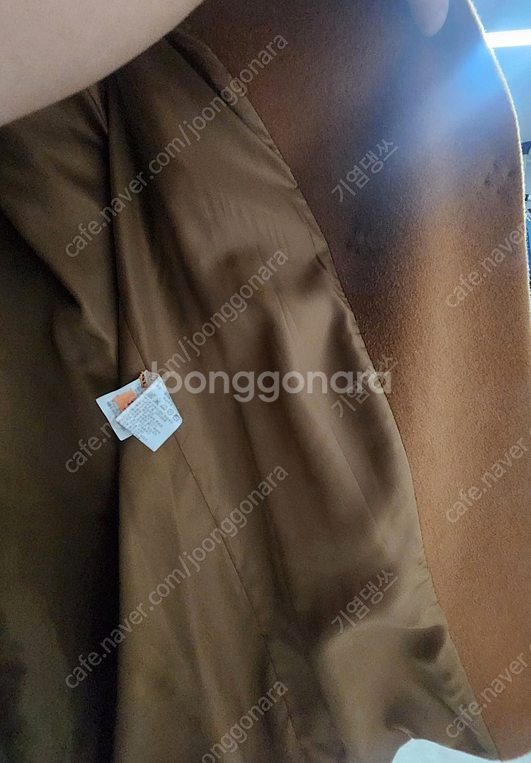 리스트 코트 카멜색 판매합니다.(55)(택포)--4