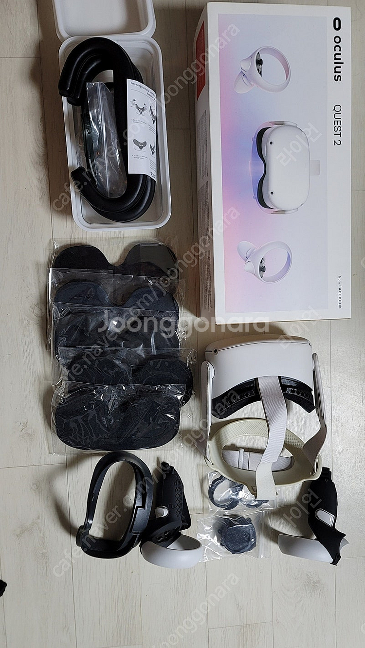 오큘러스 퀘스트2 256GB 악세사리 일괄--0