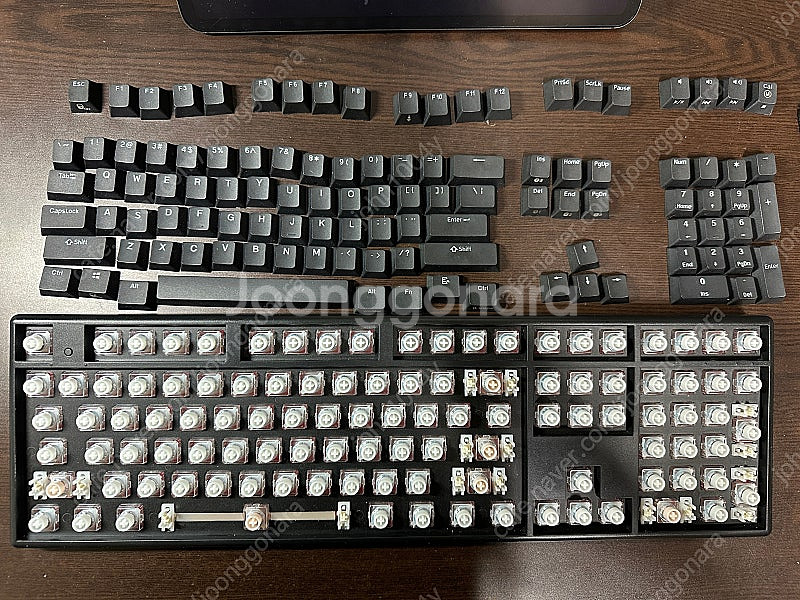 GK898B 50g 무접점 키보드 영문각인--4