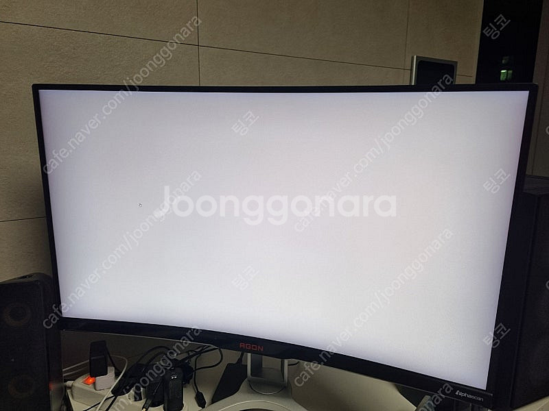 알파스캔 AGON 322QCX 144HZ HDR 무결점...--3