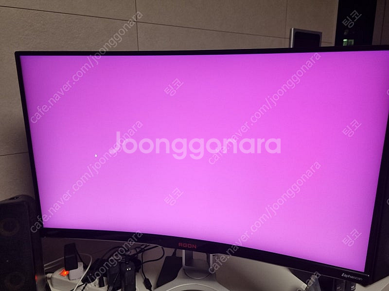 알파스캔 AGON 322QCX 144HZ HDR 무결점...--4
