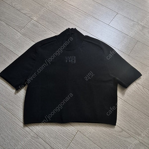 [M] 알렉산더왕 바디콘 터틀넥 반팔 티셔츠