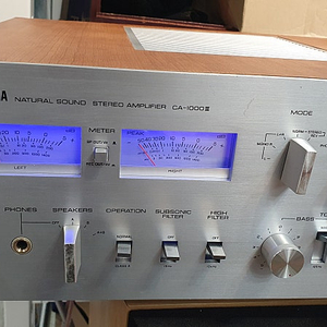 야마하 CA-1000-3/CA1000-3인티앰프/신규입고/민트급/블루색상