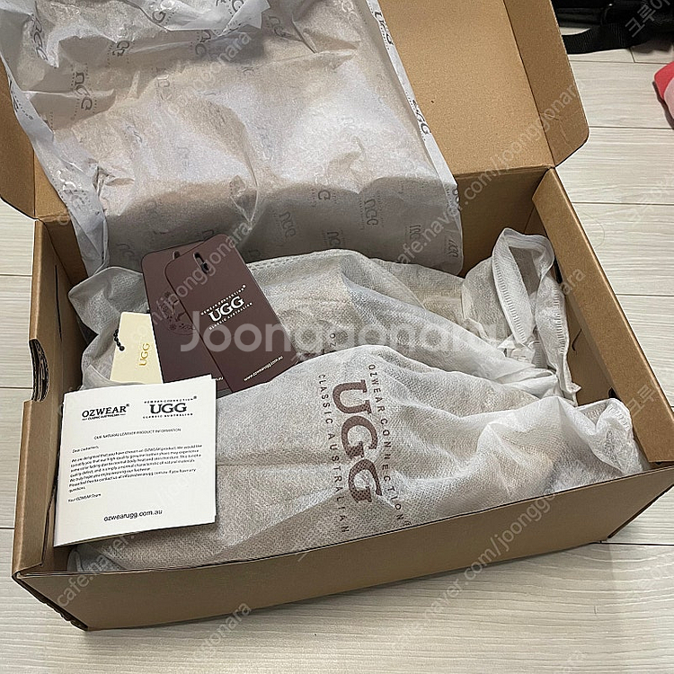 어그/보스턴 타우페 색상/40사이즈/47000원--2