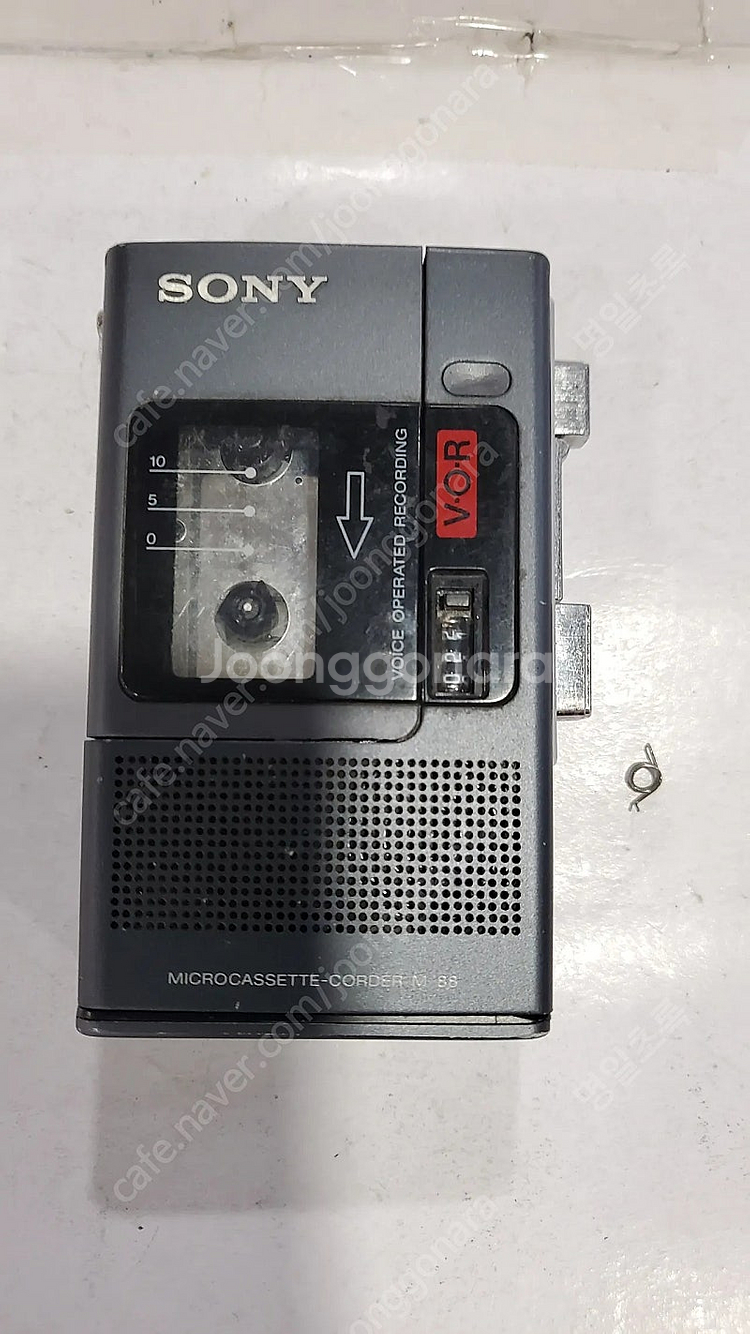 소니마이크로카세트 M-88 =수리및부품용 상태깨끗함 통전만확인됨 판매--0