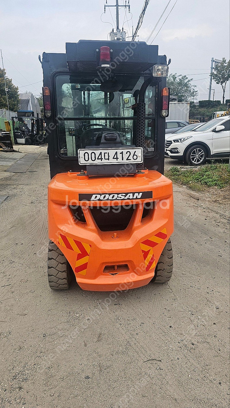 디젤 지게차 3톤 2단 두산 복합식 차량상태좋음--2