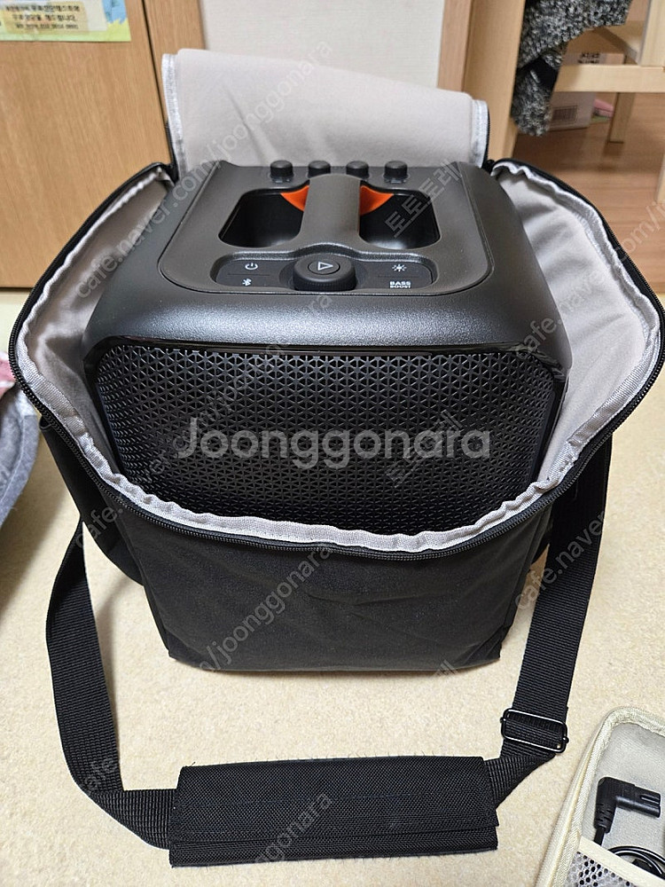 JBL 파티박스 앙코르 블루투스 노래방 스피커--2