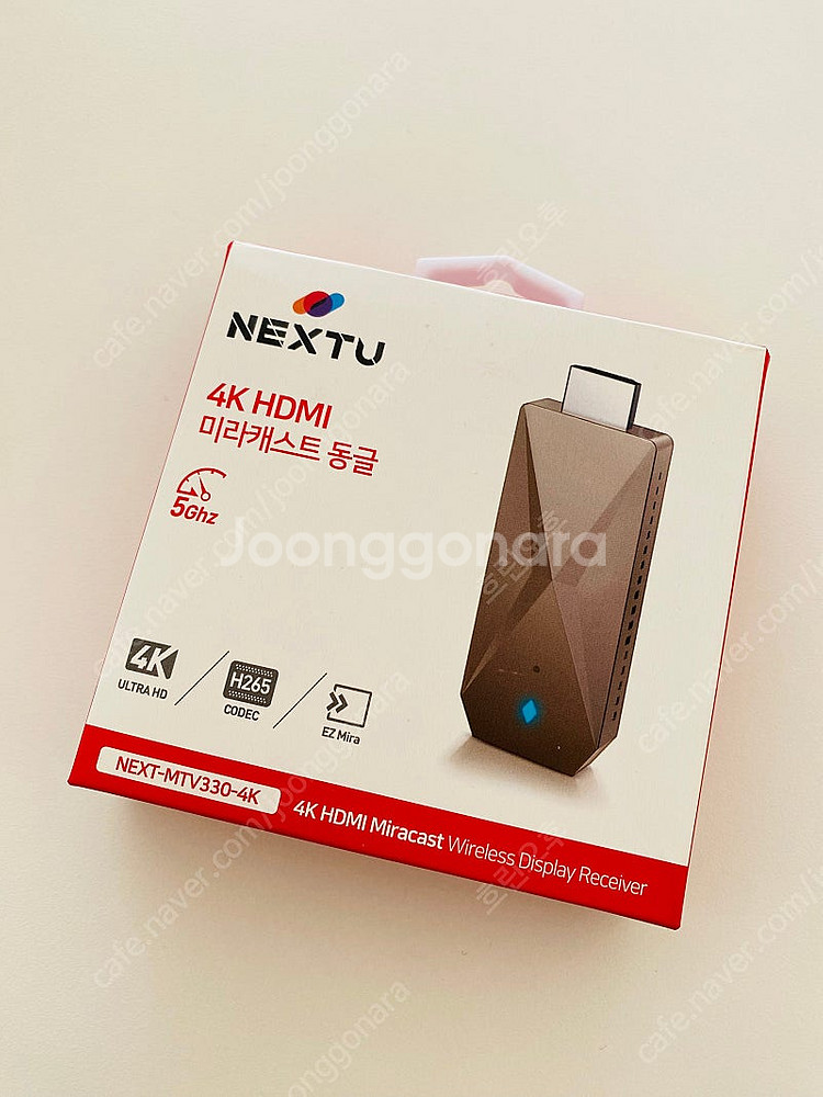 넥스트 무선 4K 미러링 동글 NEXT-MTV330-4K--0