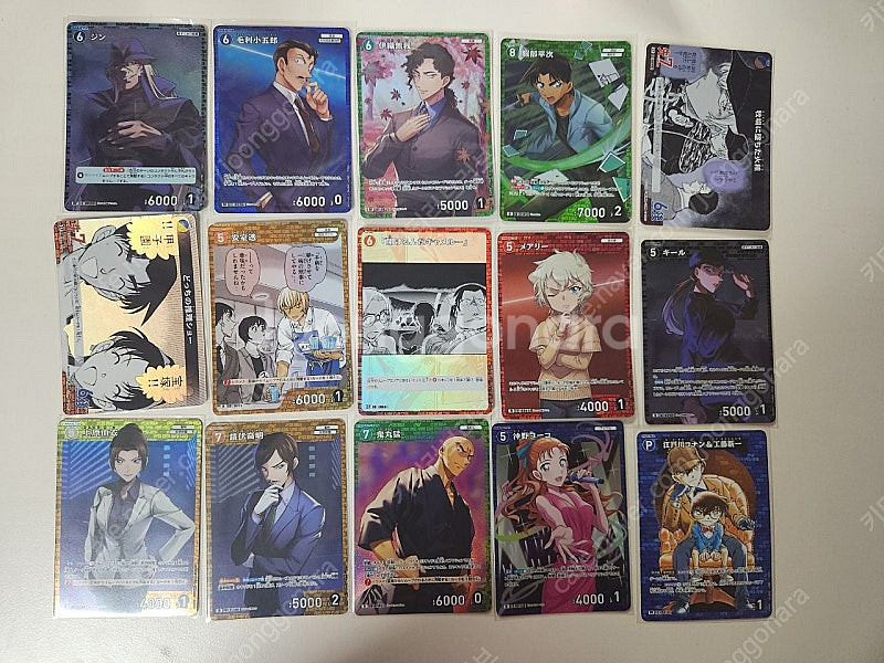 명탐정코난 tcg 카드 게임 SR RP R CP 모음(...--1