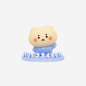 망그러진곰 주차번호판