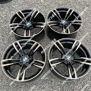 (판매)19인치 BMW M3 437M 정품 순정휠 한대분 판매합니다