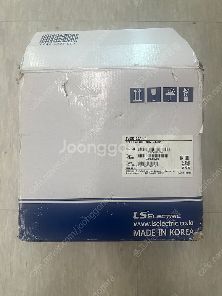 LS산전 인버터 SV055iG5A-4,SV110iG5A...--0