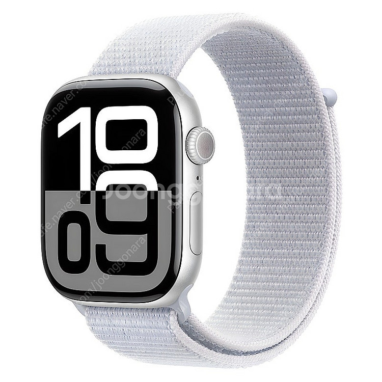 Apple 애플워치 10 GPS, 46mm, 실버 / ...--0
