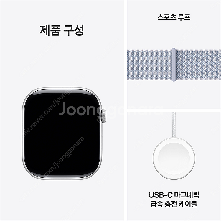 Apple 애플워치 10 GPS, 46mm, 실버 / ...--8