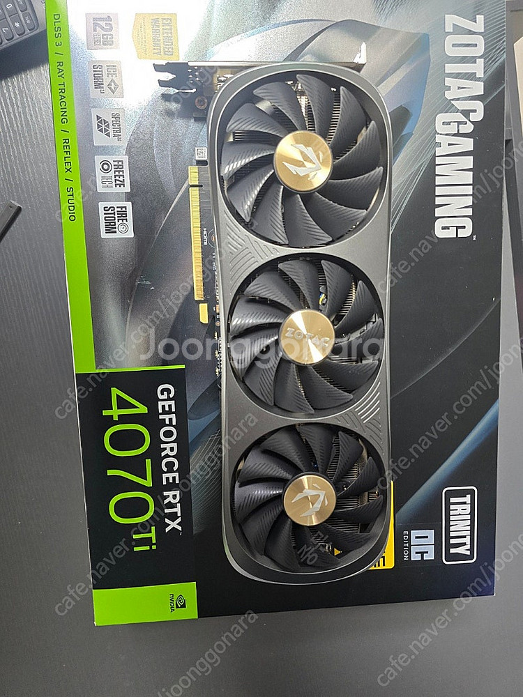 조텍 그래픽카드 판매RTX 4070 Ti Trinity...--1