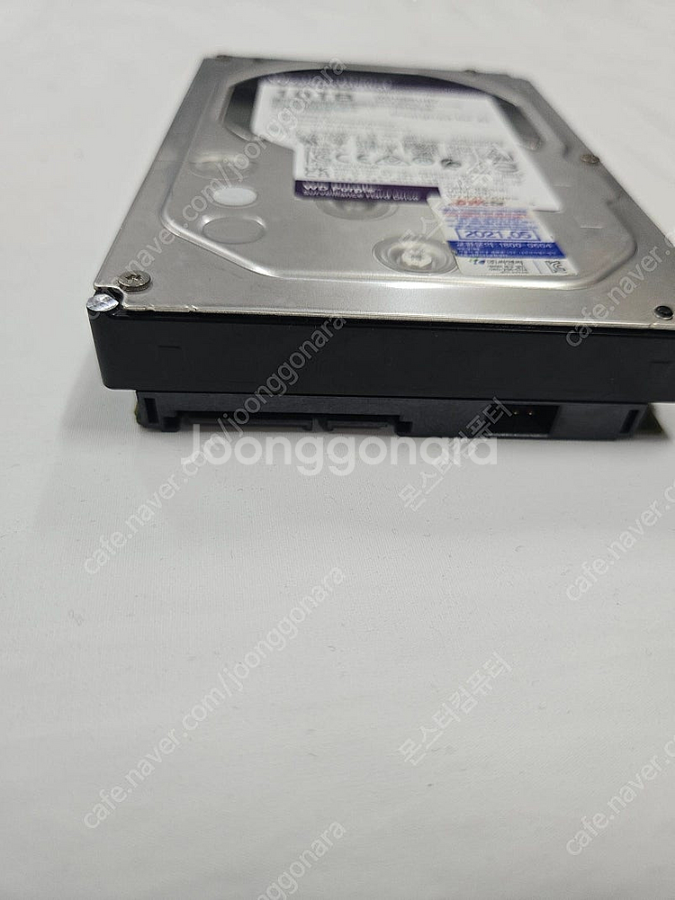 10테라 하드디스크 팝니다. 웬디 퍼플 10TB HDD--2