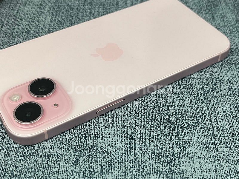 (자급제) 아이폰15 핑크 128G 배터리 94% 미파...--5