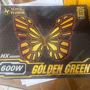 미개봉)슈퍼플라워 600w 80plus 골드 파워서플라이